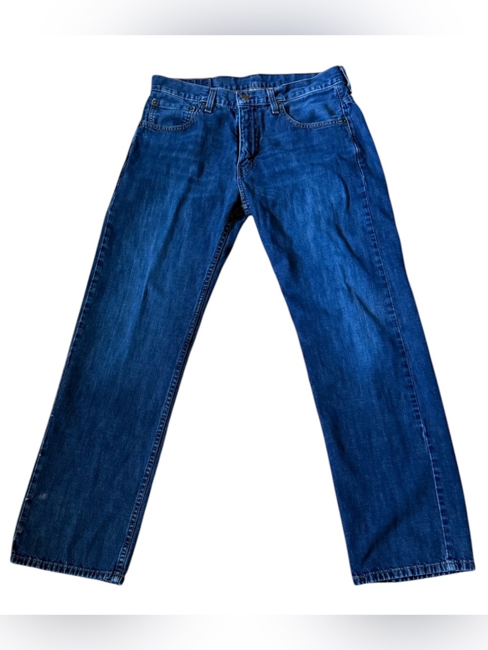 Levi Men's 569 Loose Straight-Leg Blue Jeans- 32 x 32 - Picture 3 of 12